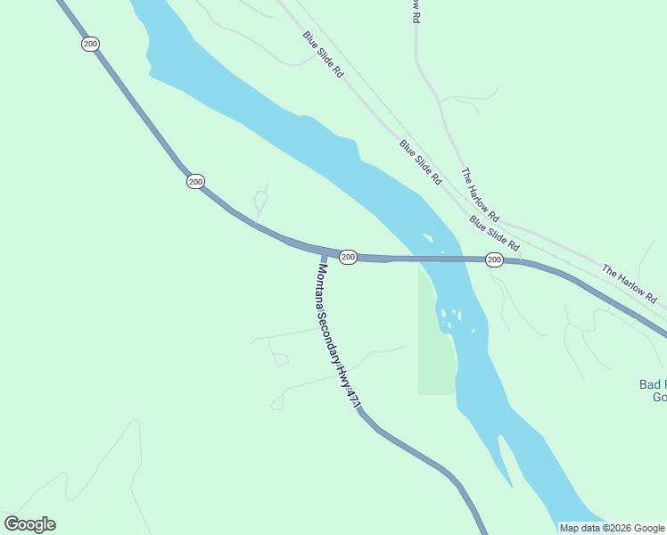 map of restaurants, bars, coffee shops, grocery stores, and more near 1 Montana Secondary Highway 471 in Thompson Falls