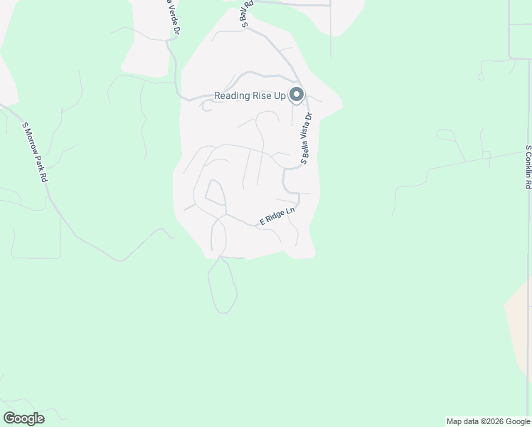 map of restaurants, bars, coffee shops, grocery stores, and more near 15109 East East Ridge in Spokane County