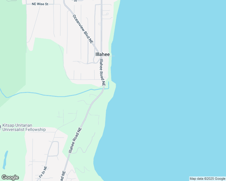 map of restaurants, bars, coffee shops, grocery stores, and more near 5140-5210 Illahee Road Northeast in Bremerton