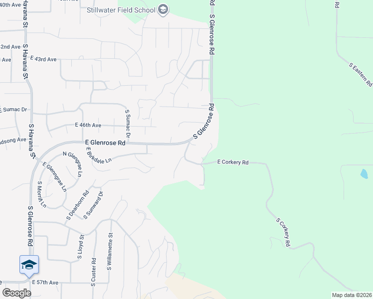 map of restaurants, bars, coffee shops, grocery stores, and more near 4727 East Glenrose Road in Spokane