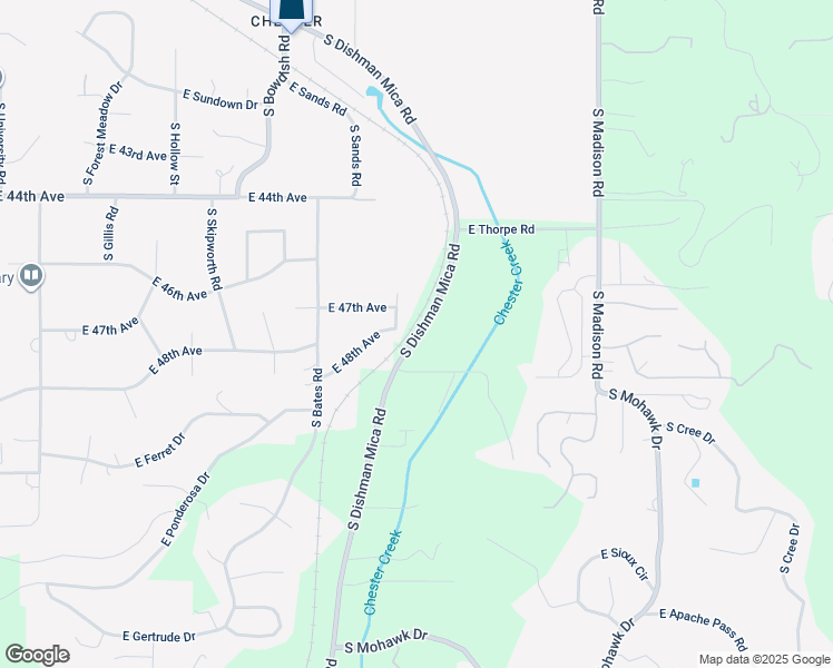 map of restaurants, bars, coffee shops, grocery stores, and more near in Spokane