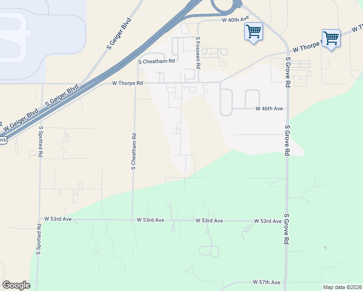 map of restaurants, bars, coffee shops, grocery stores, and more near 4814 South Ben Franklin Lane in Spokane