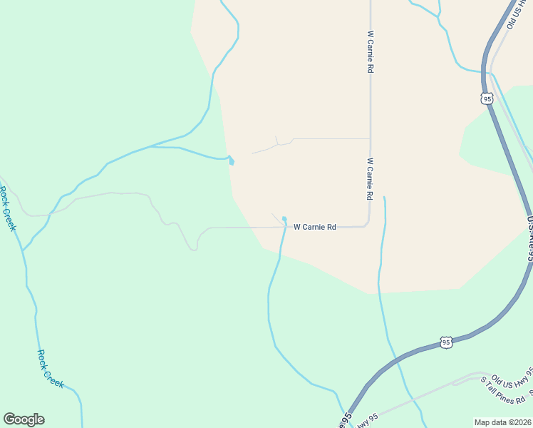 map of restaurants, bars, coffee shops, grocery stores, and more near 8827 West Carnie Road in Coeur d'Alene