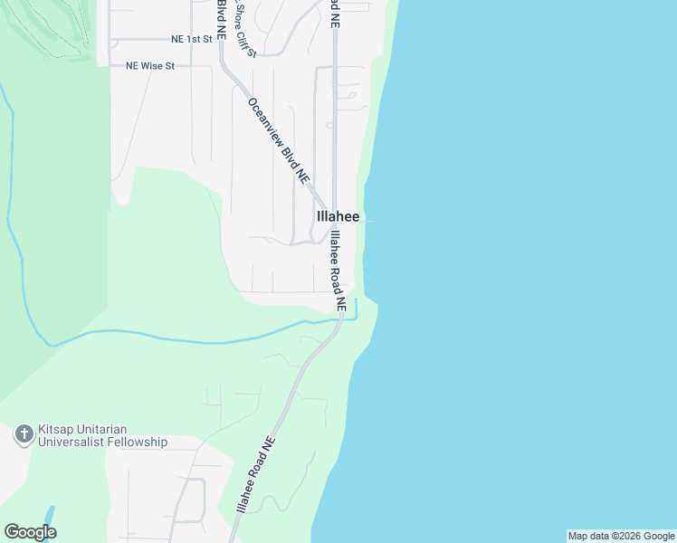 map of restaurants, bars, coffee shops, grocery stores, and more near 5350 Illahee Road Northeast in Bremerton