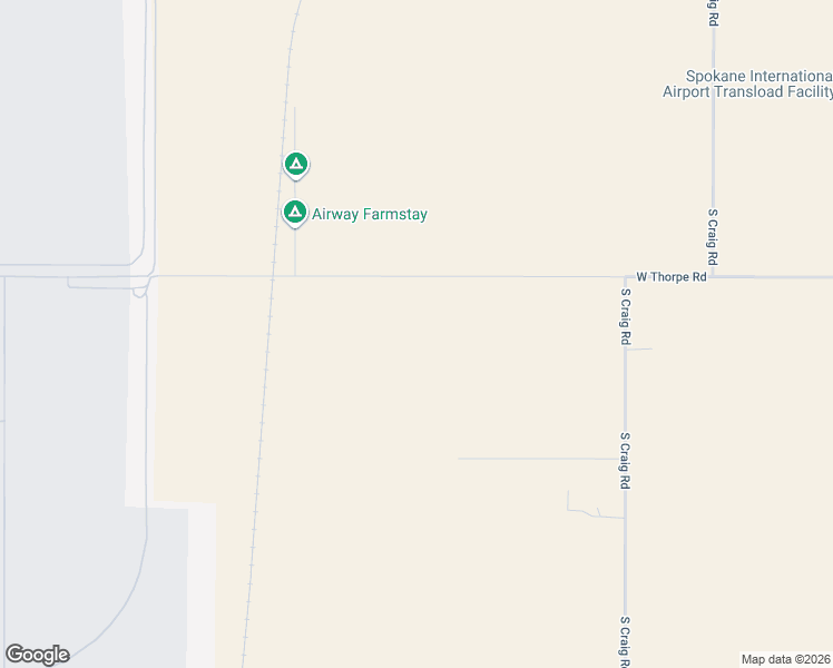 map of restaurants, bars, coffee shops, grocery stores, and more near 14725 W Thorpe Rd in Medical Lake