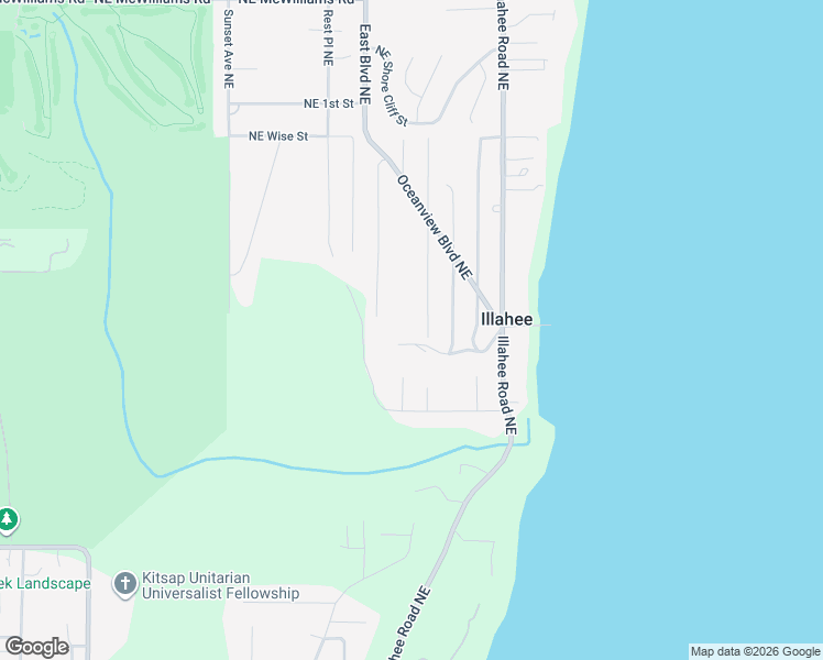 map of restaurants, bars, coffee shops, grocery stores, and more near 5680 School Street Northeast in Bremerton
