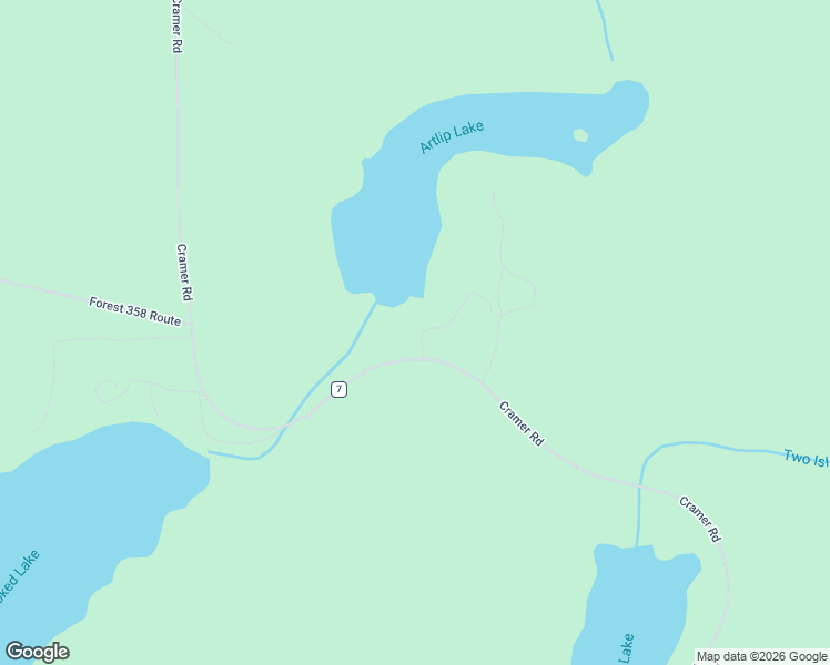 map of restaurants, bars, coffee shops, grocery stores, and more near County Highway 7 in Schroeder