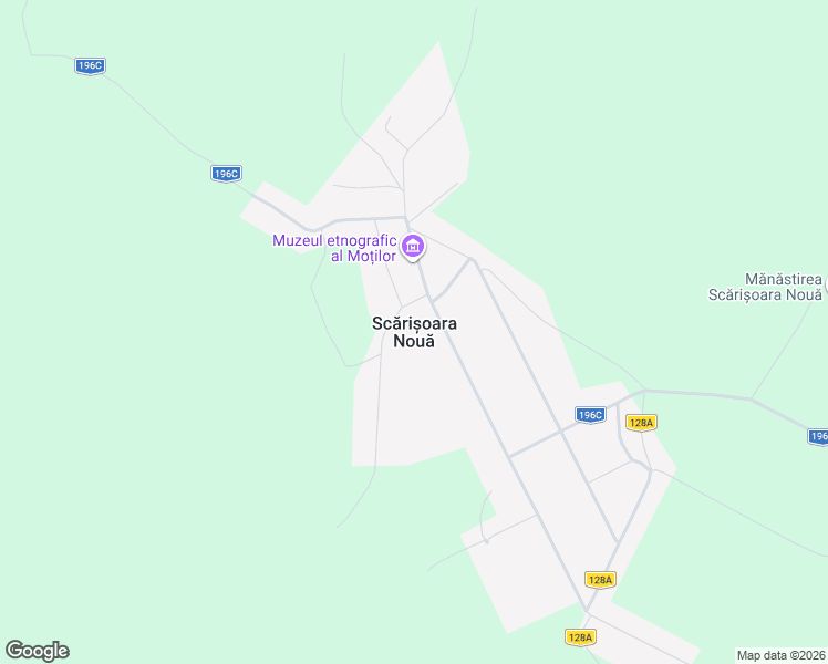map of restaurants, bars, coffee shops, grocery stores, and more near in Scărișoara Nouă