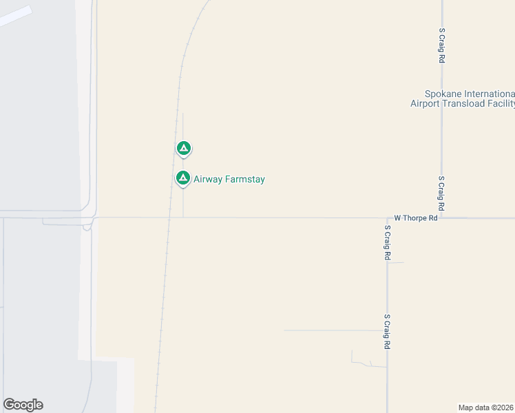 map of restaurants, bars, coffee shops, grocery stores, and more near 14725 West Thorpe Road in Medical Lake