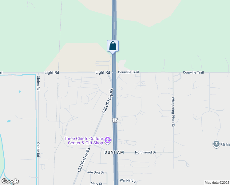 map of restaurants, bars, coffee shops, grocery stores, and more near 53000 U.S. 93 in Ronan