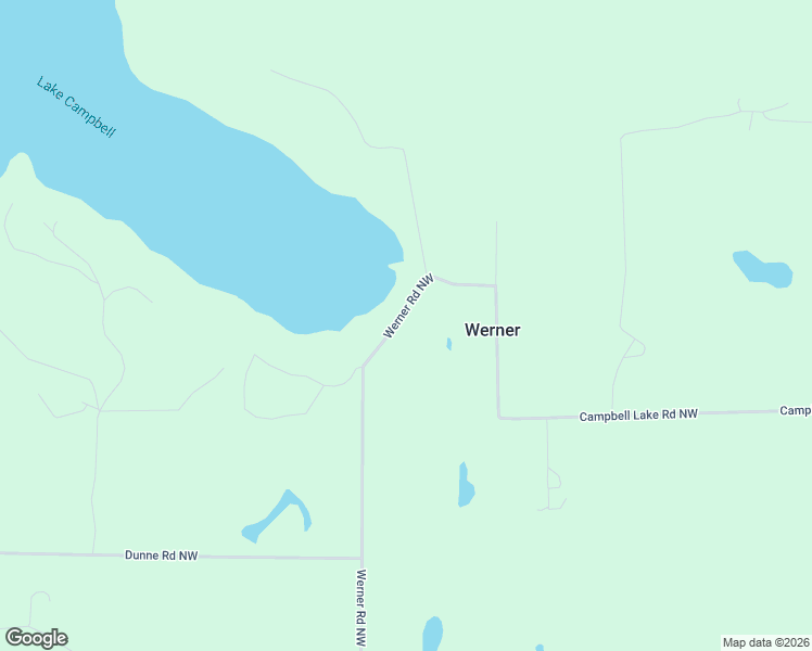 map of restaurants, bars, coffee shops, grocery stores, and more near 15362 Werner Road Northwest in Bemidji
