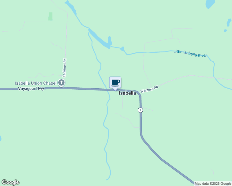 map of restaurants, bars, coffee shops, grocery stores, and more near 2242-2246 Minnesota 1 in Isabella