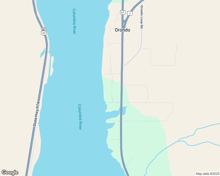 map of restaurants, bars, coffee shops, grocery stores, and more near 7 Old Ferry Road in Orondo