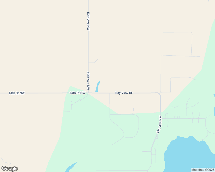 map of restaurants, bars, coffee shops, grocery stores, and more near 4991 14th Street Northwest in Garrison