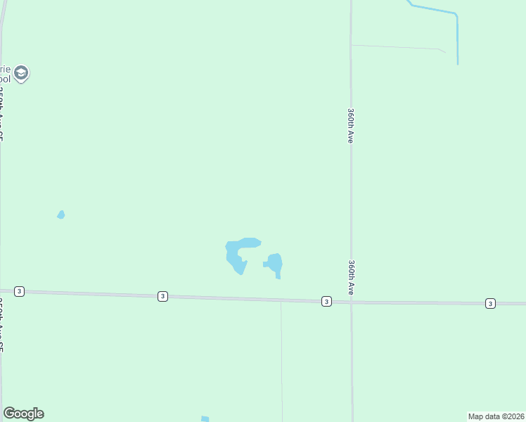 map of restaurants, bars, coffee shops, grocery stores, and more near 35910 380th Street Southeast in Fosston