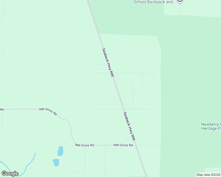 map of restaurants, bars, coffee shops, grocery stores, and more near 6005 Seabeck Highway Northwest in Bremerton