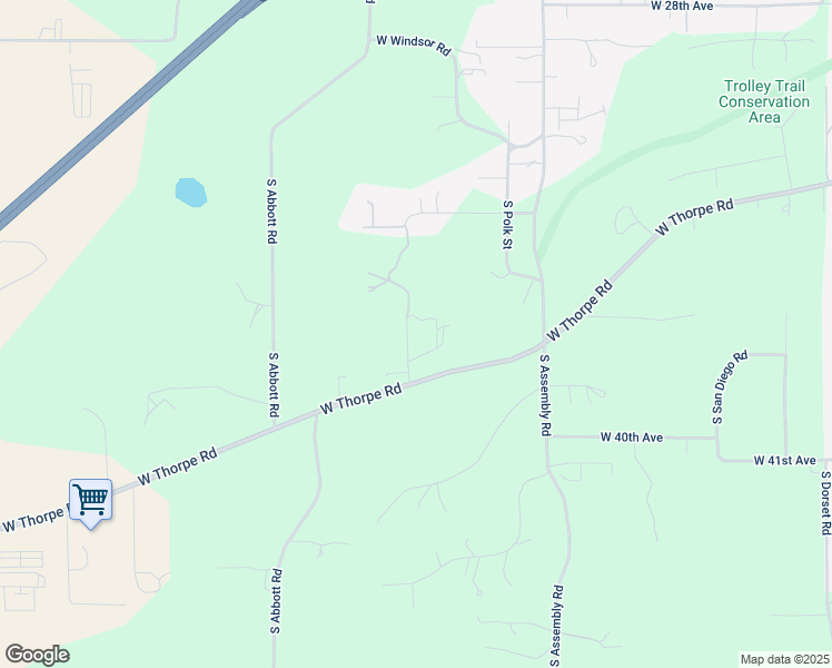 map of restaurants, bars, coffee shops, grocery stores, and more near 4714 West Front Avenue in Spokane