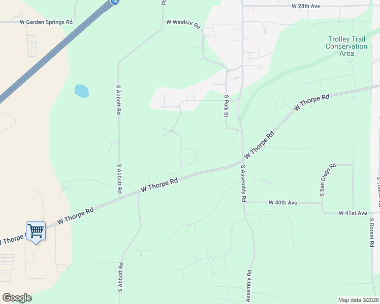 map of restaurants, bars, coffee shops, grocery stores, and more near 4714 West Front Avenue in Spokane