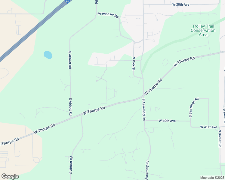 map of restaurants, bars, coffee shops, grocery stores, and more near 4714 West Front Avenue in Spokane