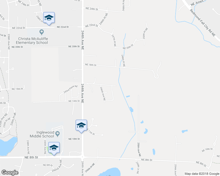 map of restaurants, bars, coffee shops, grocery stores, and more near 1533 247th Avenue Northeast in Sammamish