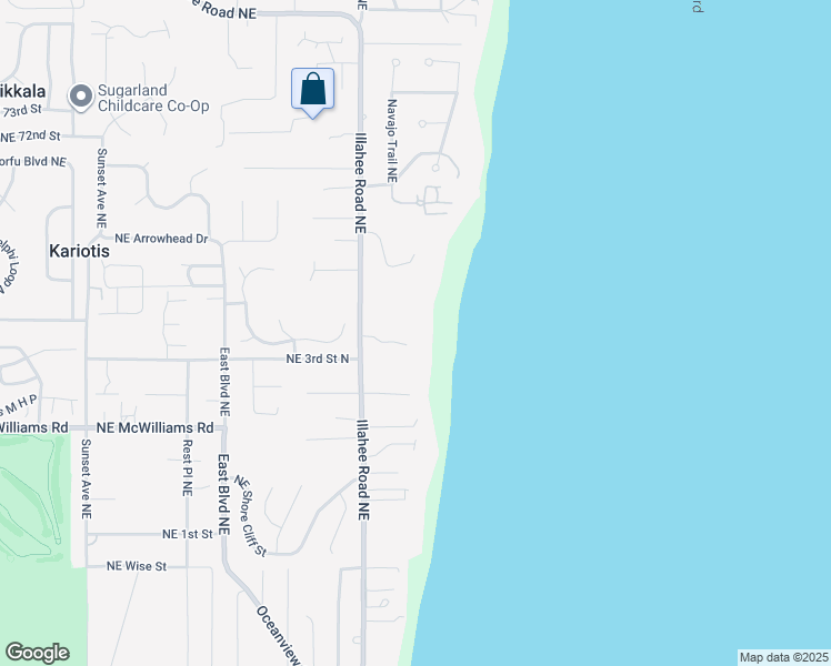 map of restaurants, bars, coffee shops, grocery stores, and more near 6686 Illahee Road Northeast in Bremerton
