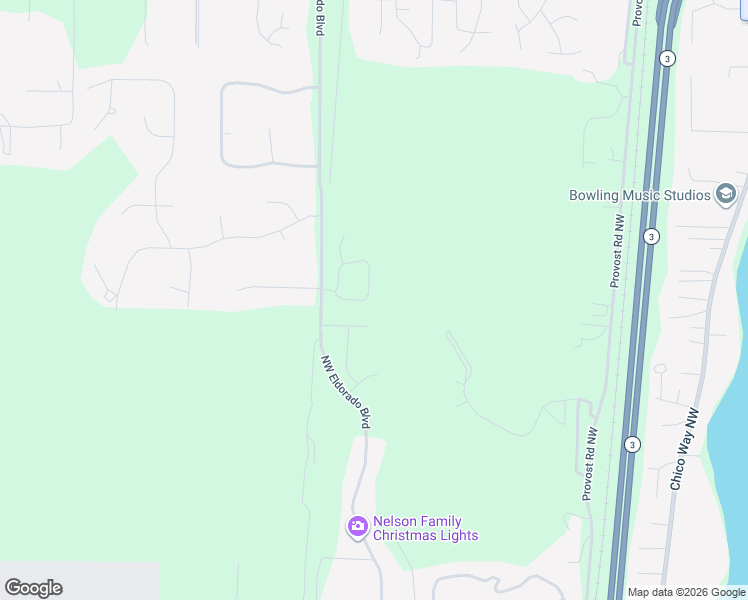 map of restaurants, bars, coffee shops, grocery stores, and more near 5603 Northwest Rydan Court in Bremerton