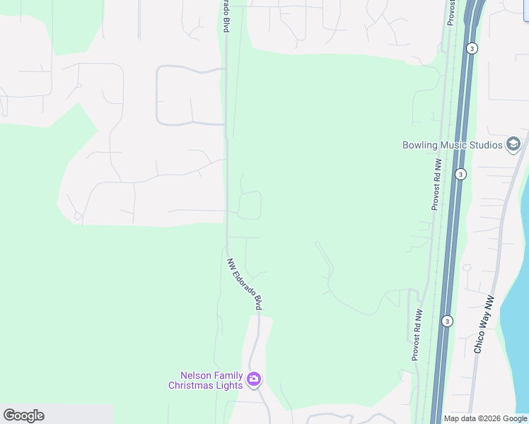 map of restaurants, bars, coffee shops, grocery stores, and more near 5603 Northwest Rydan Court in Bremerton