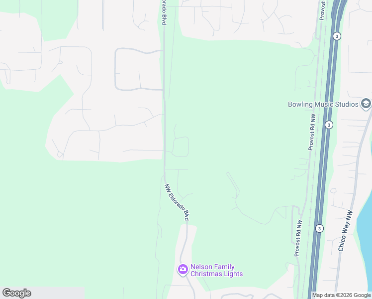 map of restaurants, bars, coffee shops, grocery stores, and more near 5603 Northwest Rydan Court in Bremerton
