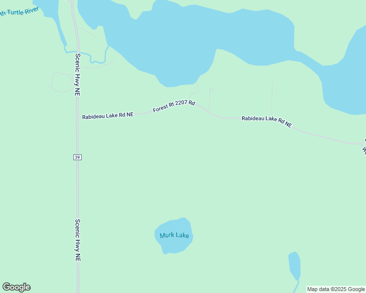 map of restaurants, bars, coffee shops, grocery stores, and more near 23790 Rabideau Lake Road Northeast in Blackduck