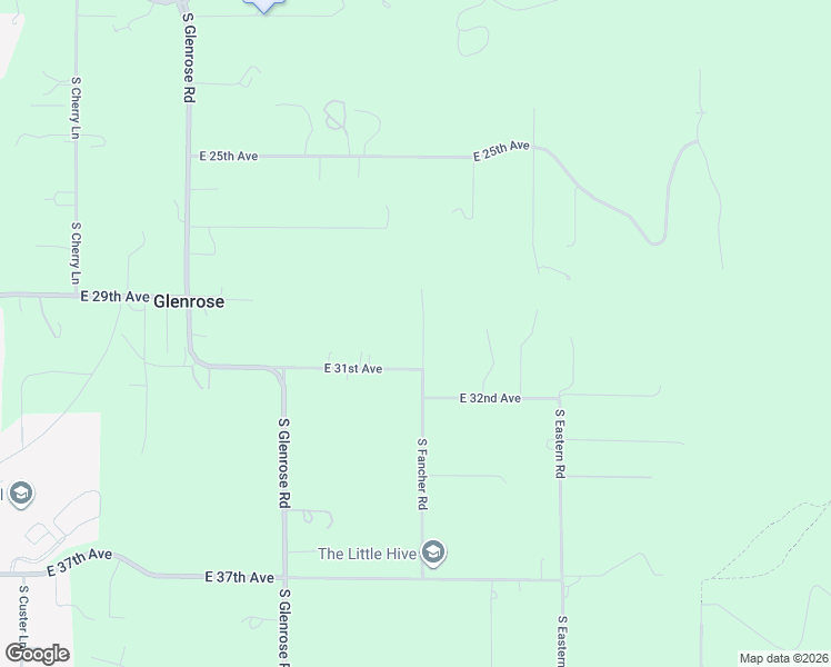 map of restaurants, bars, coffee shops, grocery stores, and more near 3014 South Fancher Road in Spokane