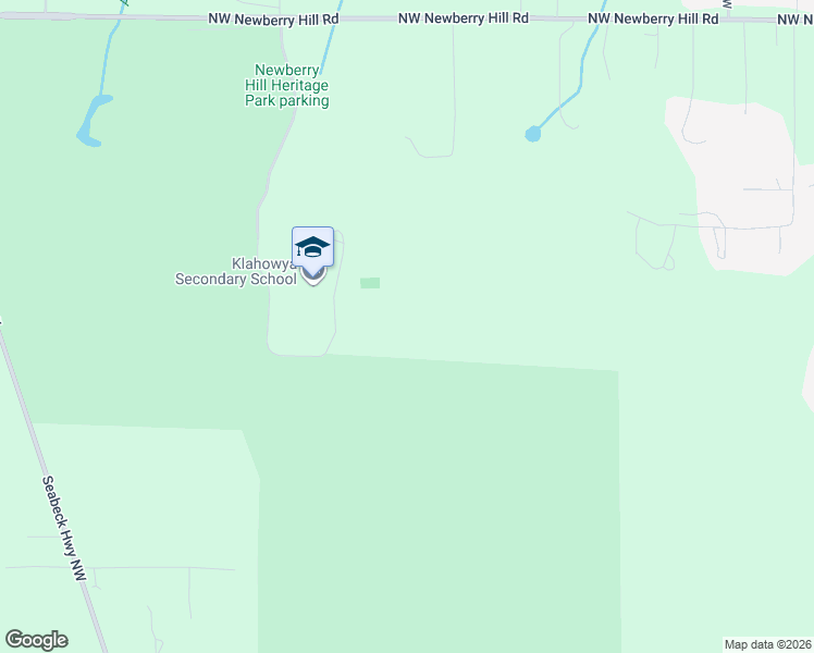 map of restaurants, bars, coffee shops, grocery stores, and more near 7607 Northwest Newberry Hill Road in Silverdale
