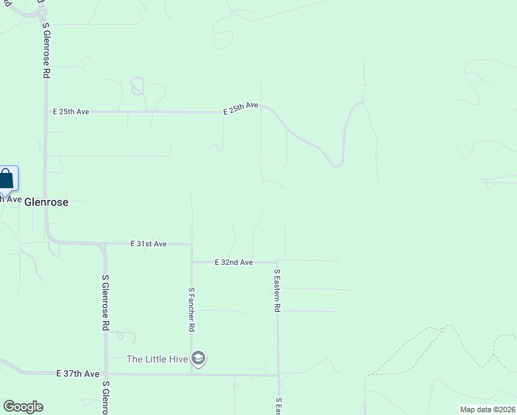 map of restaurants, bars, coffee shops, grocery stores, and more near 6125 East 32nd Avenue in Spokane