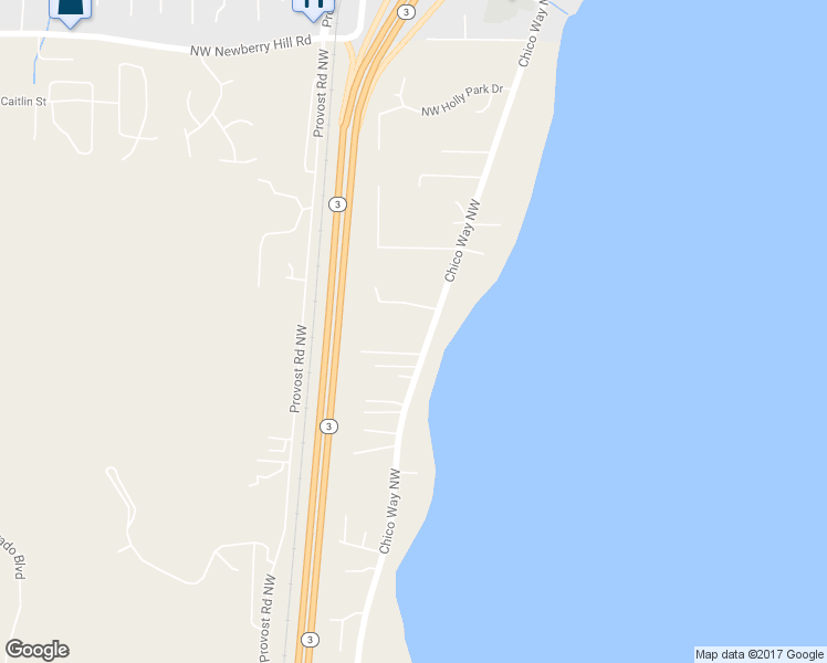 map of restaurants, bars, coffee shops, grocery stores, and more near 7217 Chico Way Northwest in Bremerton