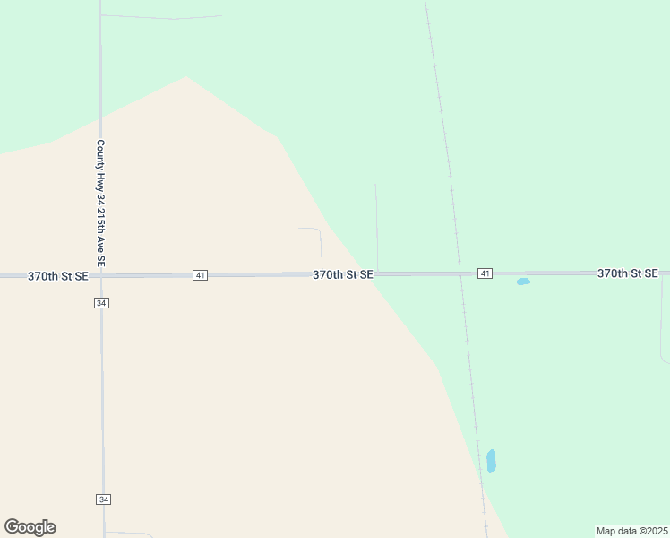 map of restaurants, bars, coffee shops, grocery stores, and more near 370th Street Southeast in Erskine