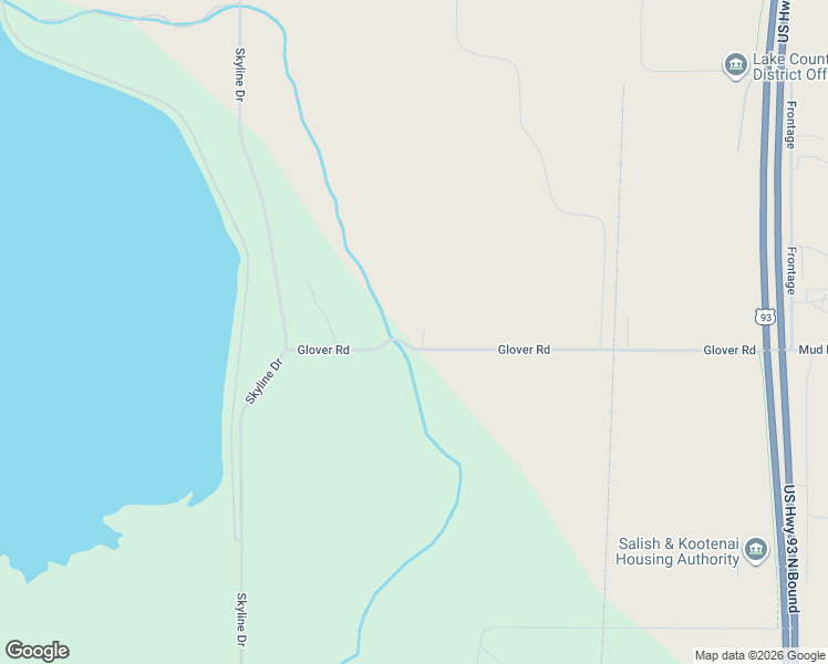 map of restaurants, bars, coffee shops, grocery stores, and more near 719 Glover Road in Polson