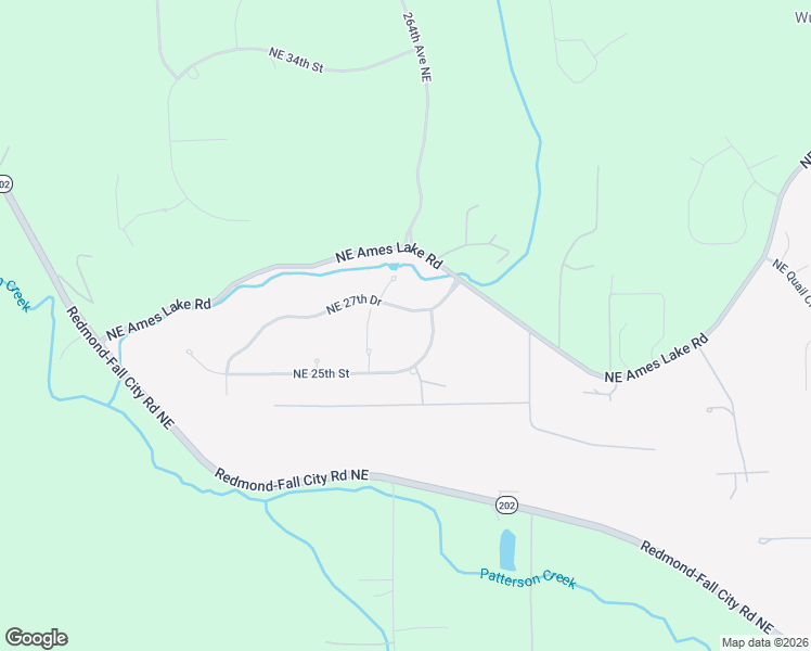 map of restaurants, bars, coffee shops, grocery stores, and more near 26419 Northeast 27th Drive in Redmond