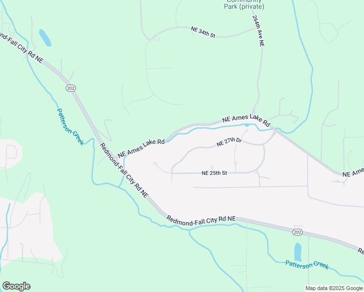 map of restaurants, bars, coffee shops, grocery stores, and more near 26012 Northeast 27th Drive in Redmond