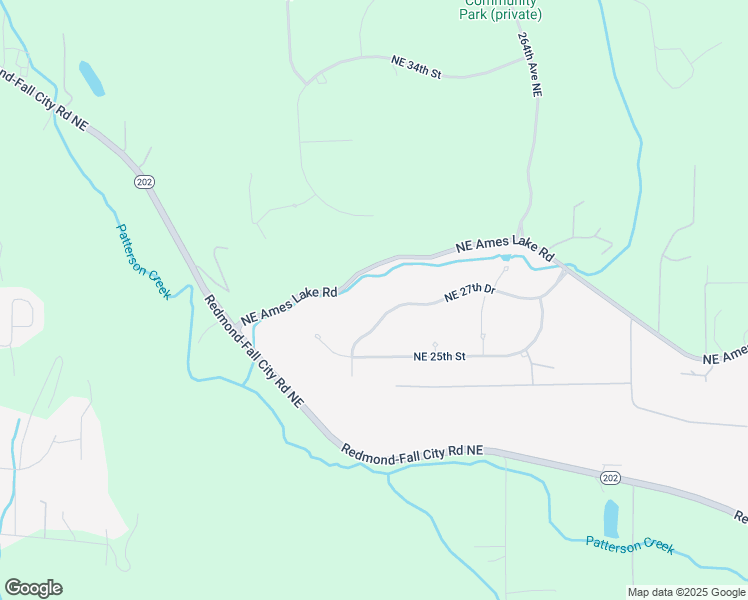 map of restaurants, bars, coffee shops, grocery stores, and more near 26012 Northeast 27th Drive in Redmond