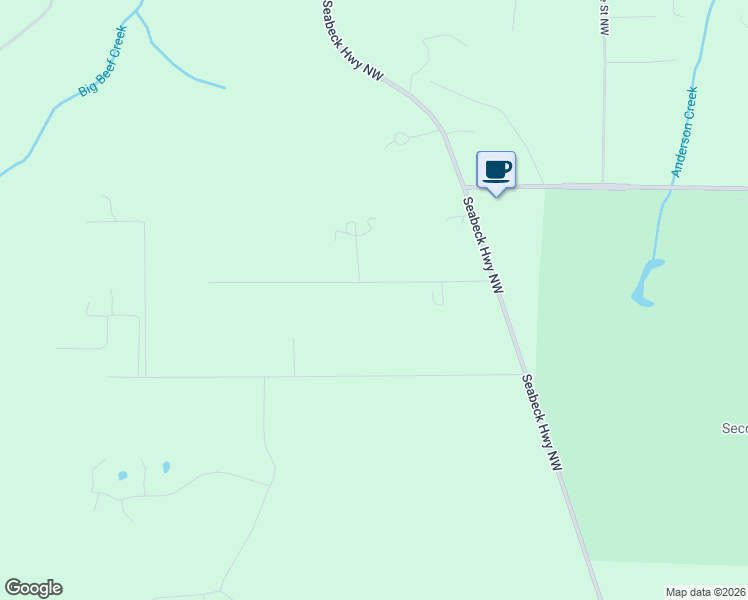 map of restaurants, bars, coffee shops, grocery stores, and more near 9395 Dishman Road Northwest in Bremerton