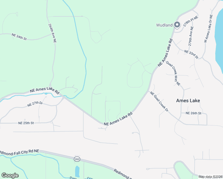 map of restaurants, bars, coffee shops, grocery stores, and more near 2804 269th Avenue Northeast in Redmond