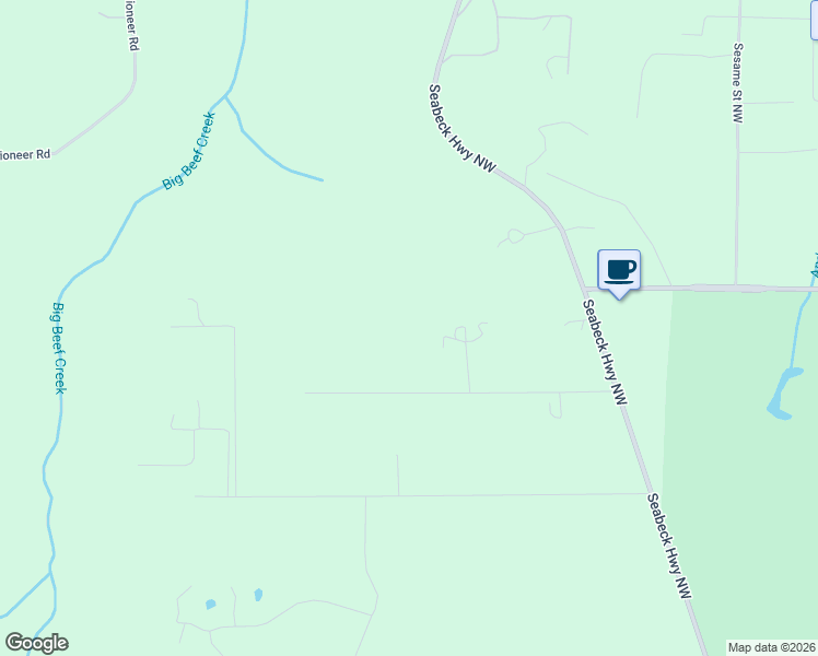 map of restaurants, bars, coffee shops, grocery stores, and more near 9520 Dishman Road Northwest in Bremerton