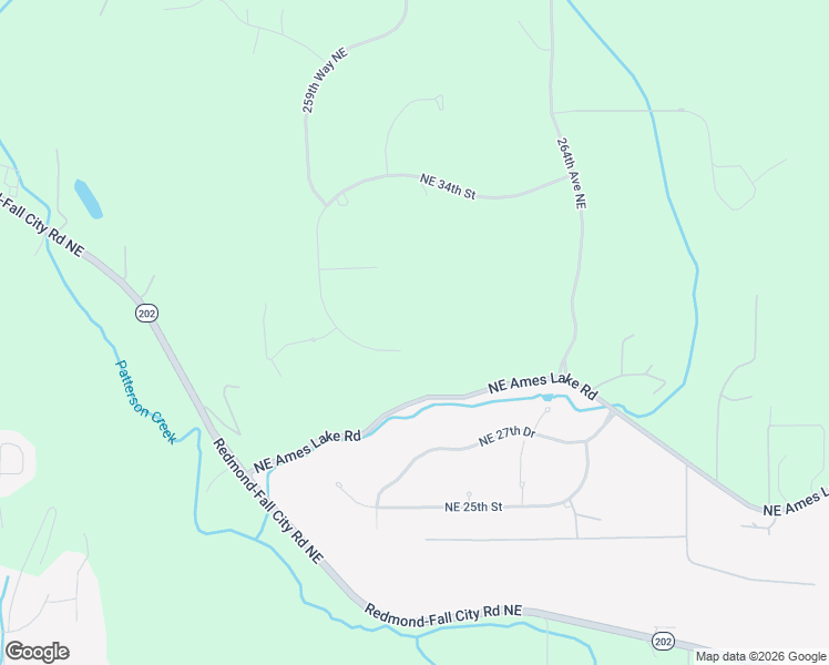 map of restaurants, bars, coffee shops, grocery stores, and more near 26006 Northeast 29th Place in Redmond