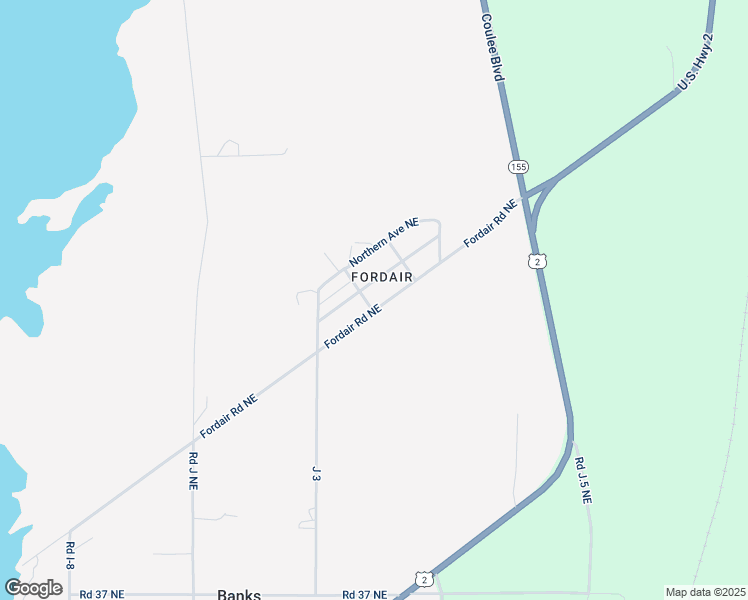 map of restaurants, bars, coffee shops, grocery stores, and more near 10389 Largent Street Northeast in Coulee City