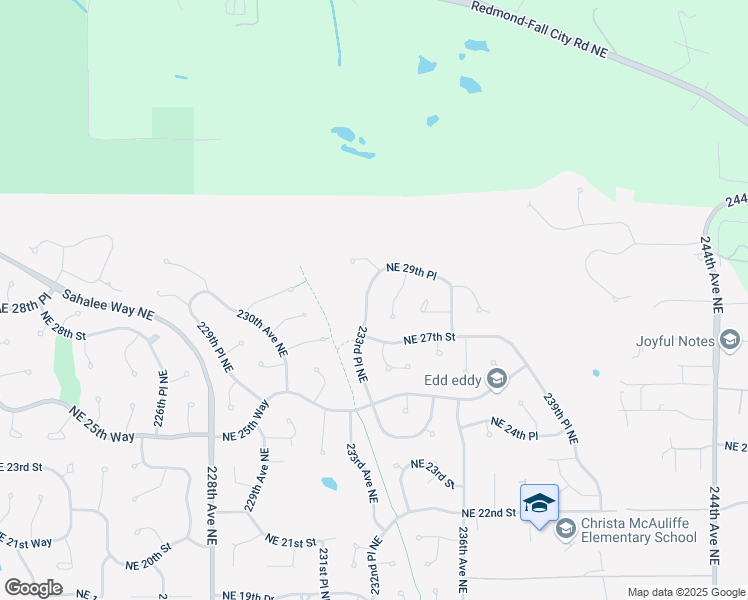 map of restaurants, bars, coffee shops, grocery stores, and more near 2817 234th Place Northeast in Sammamish