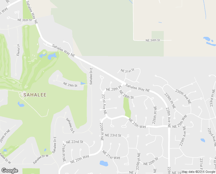 map of restaurants, bars, coffee shops, grocery stores, and more near 22114 Northeast 28th Place in Sammamish