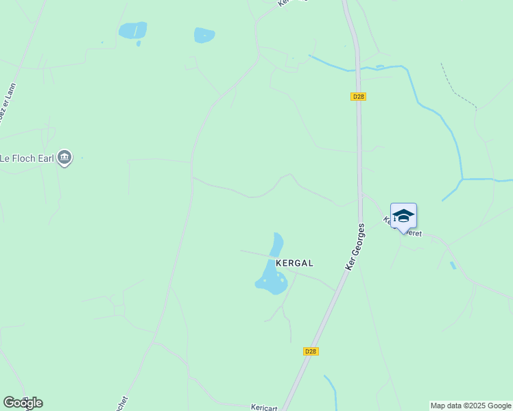 map of restaurants, bars, coffee shops, grocery stores, and more near in Crac'h