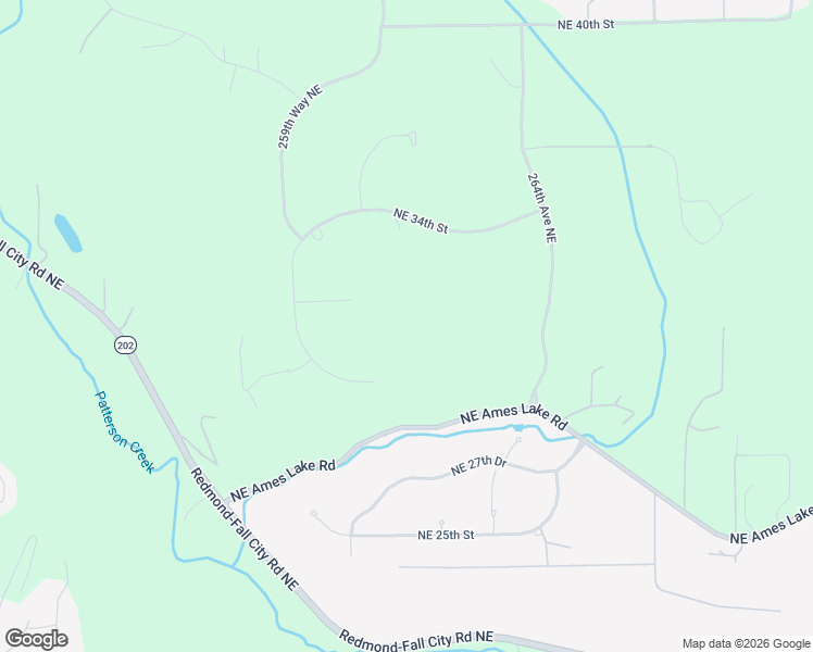 map of restaurants, bars, coffee shops, grocery stores, and more near 26006 Northeast 29th Place in Redmond