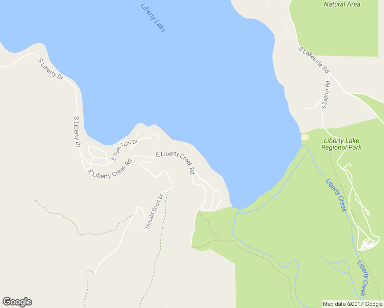 map of restaurants, bars, coffee shops, grocery stores, and more near 24701 East Liberty Creek Road in Liberty Lake