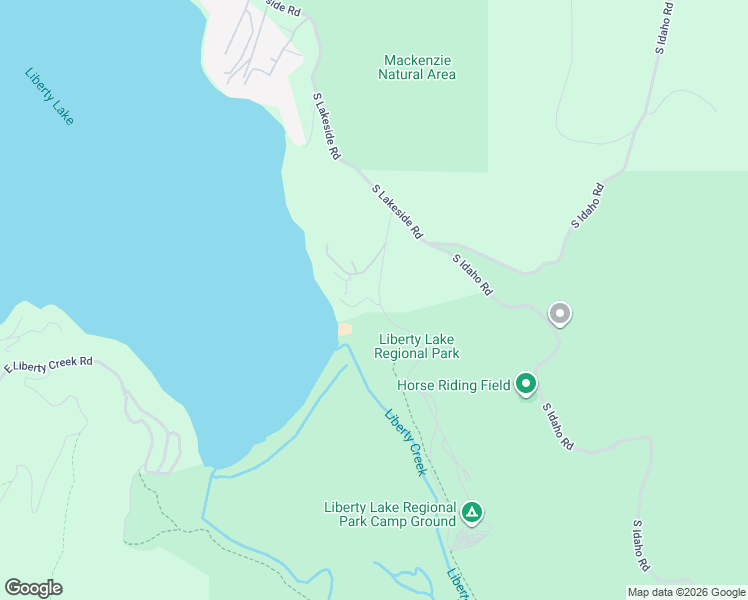 map of restaurants, bars, coffee shops, grocery stores, and more near 2014 South Zephyr Road in Liberty Lake