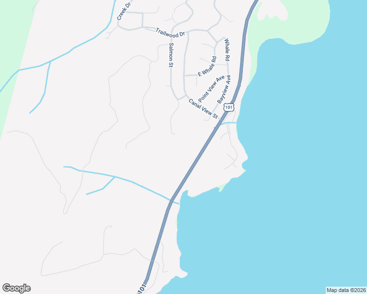 map of restaurants, bars, coffee shops, grocery stores, and more near 311146 U.S. 101 in Brinnon